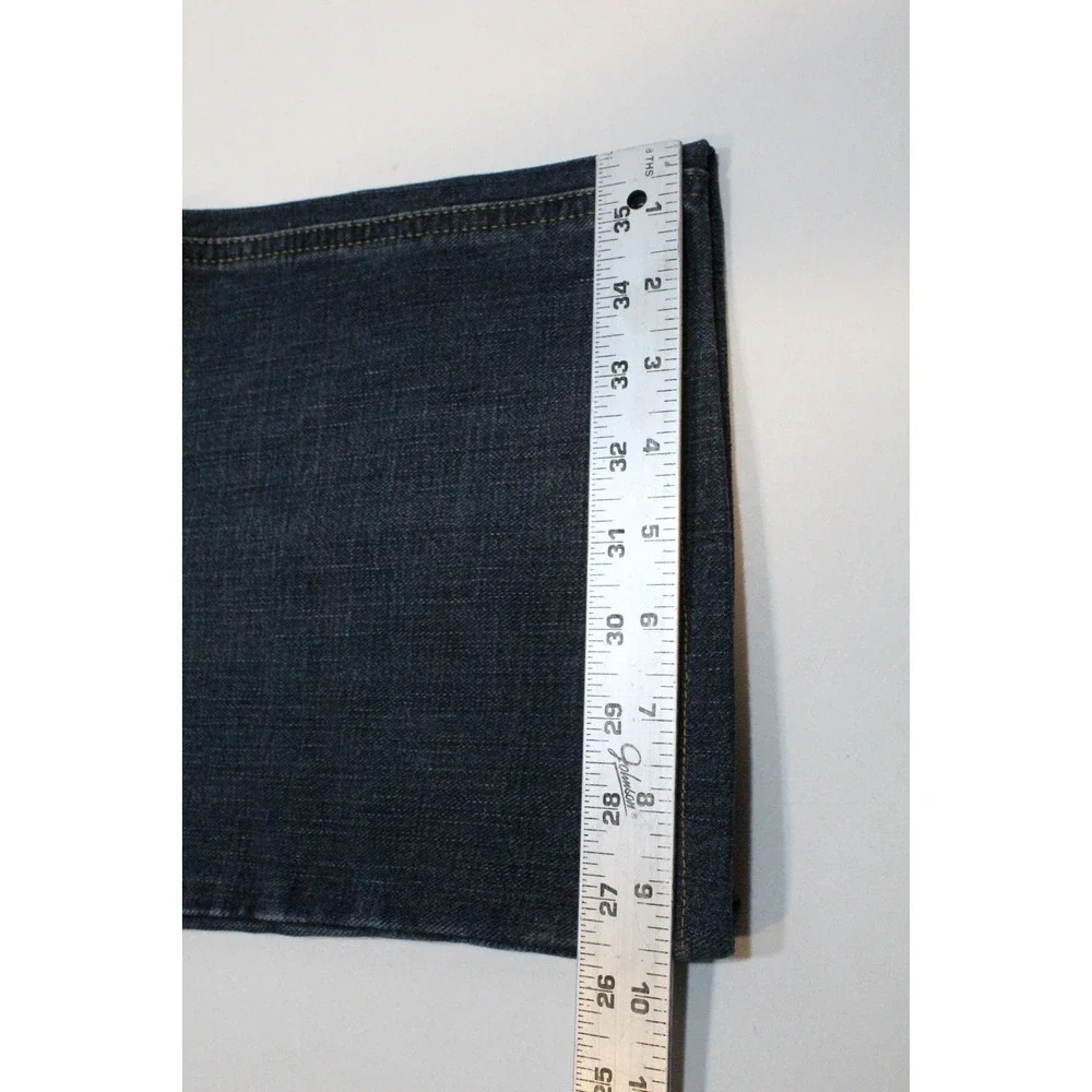 Vintage DKNY Jeans Men's 37x29 (Tag 36x30) Blue Denim Baggy Skater Y2K Loose Fit